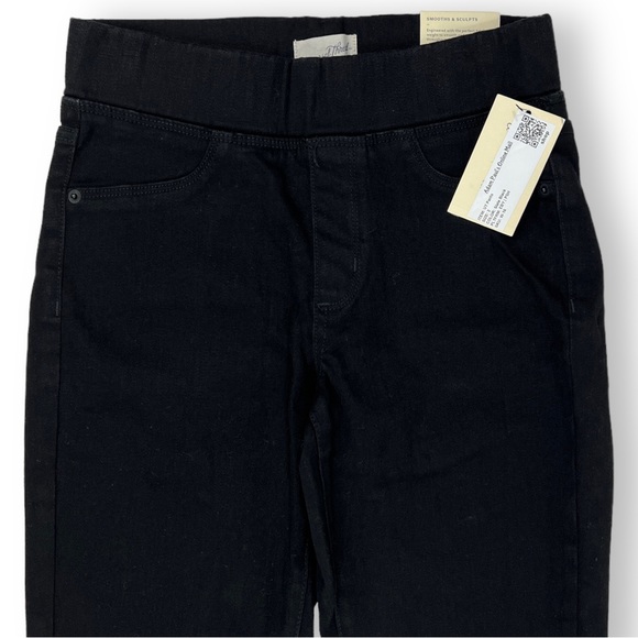 Universal Thread WOMENS Sz 2 (26R) High-Rise Slim Leg Pull On Black Jeggings - Picture 2 of 14